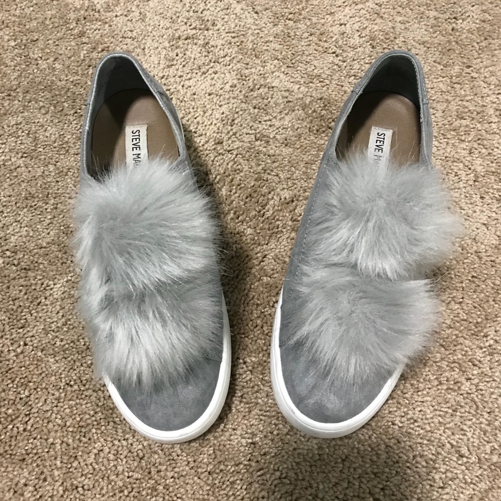 Steve Madden Pom Pom Shoes